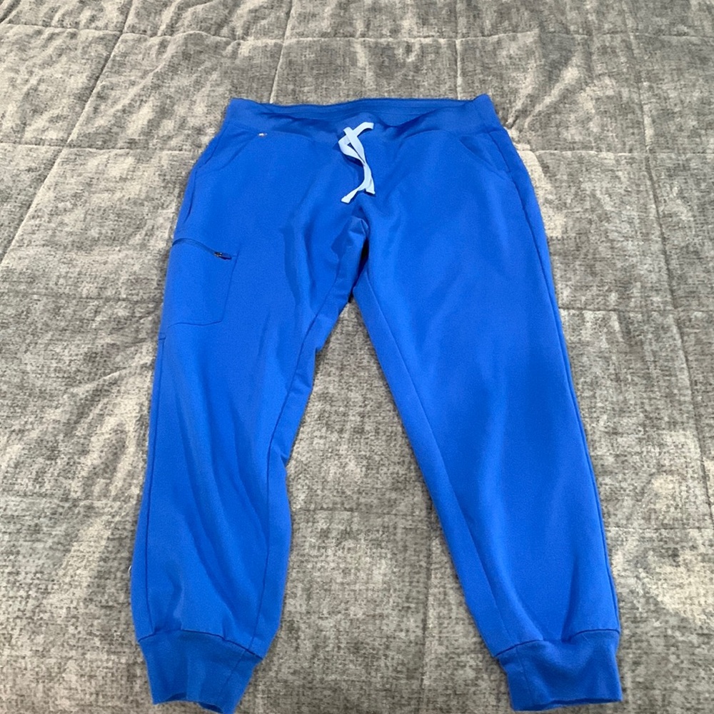 FIGS ZAMORA royal blue joggers - worn once